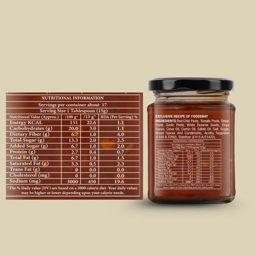 Organic Nation Schezwan Dip | Homestyle Made with Red Chillies, Garlic & Aromatic Spices | No Added Preservatives, No Artificial Flavours | Traditional Recipe, 260g view 4
