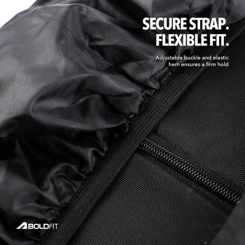 Boldfit Rain Cover for Backpack Travel Essentials Rain Cover for Bag Travel Accessories Bags Water Resistance Dustproof Waterproof for All Bag Sizes Elastic Adjustable for School College Office view 3