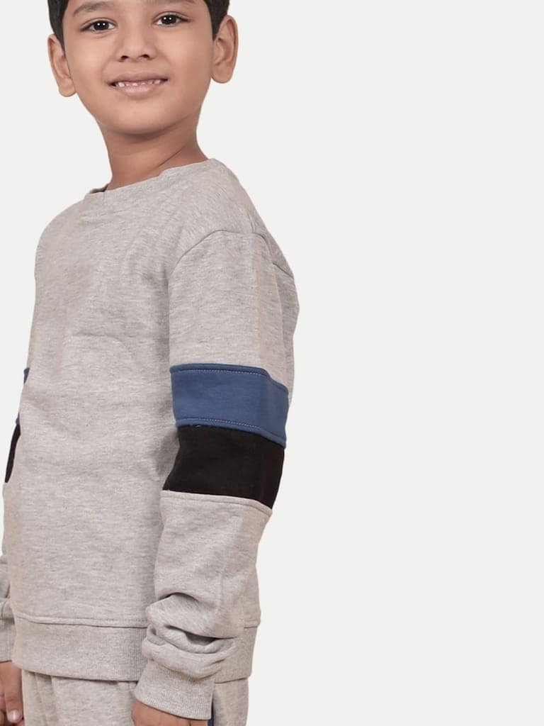 Boys Grey Sweatshirt view 3