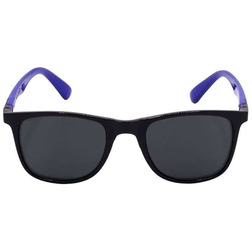 Hrinkar Grey Rectangular Glasses Black, Blue Frame Best Goggles for Men & Women - HRS-BT-07-BK-BU-BK view 2