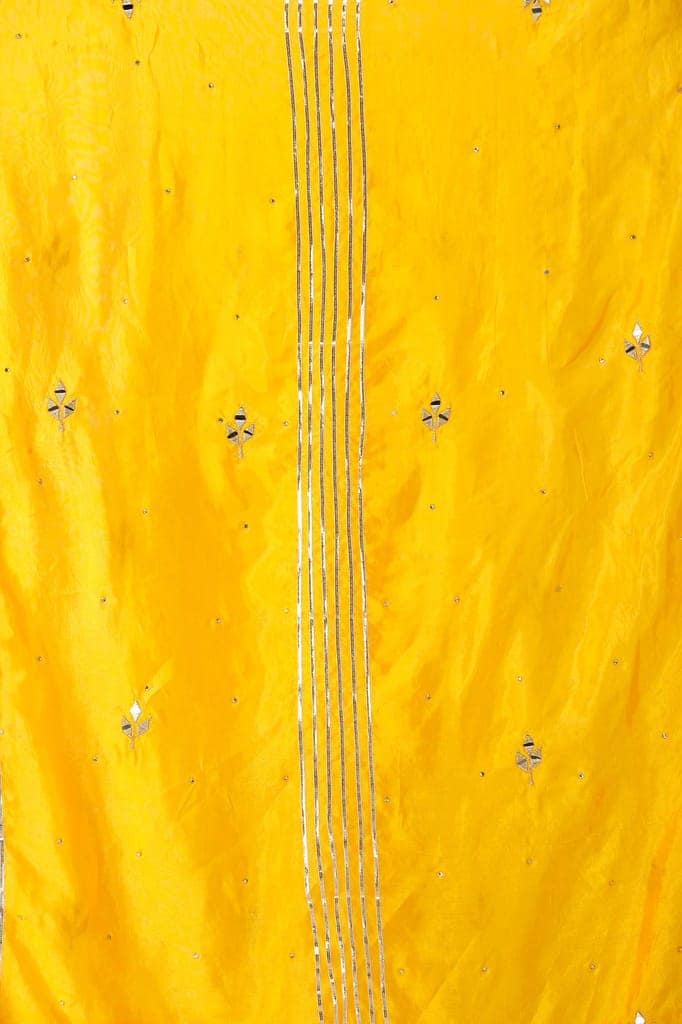 Zinnia Dupatta from Amritsar with Gota Patches and Frill Border view 3