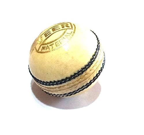 Nawani 2 Piece White Leather Ball for Match (Pack of 1) view 4