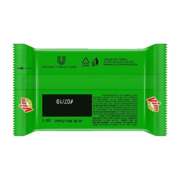 Vim Lemon Dishwash 200 Gms view 2
