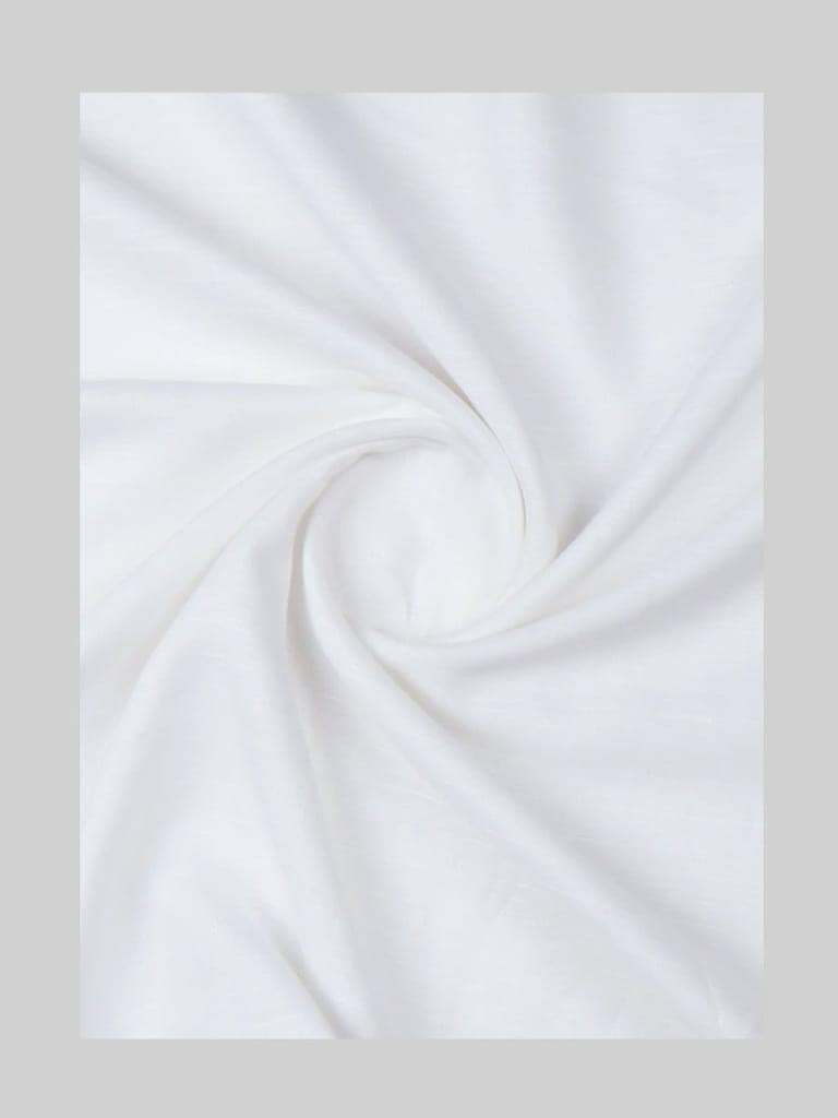 Mens Cotton White Shirt Bit with 1/2" Gold Jari Dhoti Combo Utsav view 4