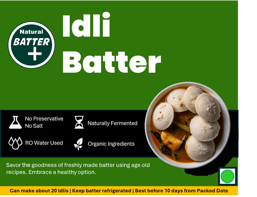 Batter Plus Rice Idli Batter 1 Kg view 3