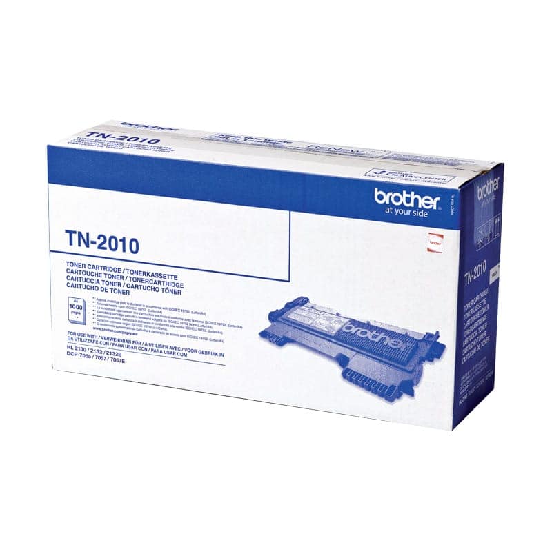 Brother TN-2010 Black Original Toner Cartridge (TN2010 Laser Toner) view 3