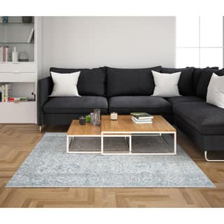 Neu Looms Handmade Viscose Wool Anti-Skid Rug for Bedroom, Living Room, Nursery, Dorm, Playroom & Reading Area