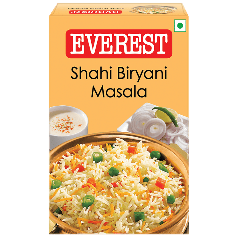 Everest Masala - Shahi Biryani, 50 G Carton view 2