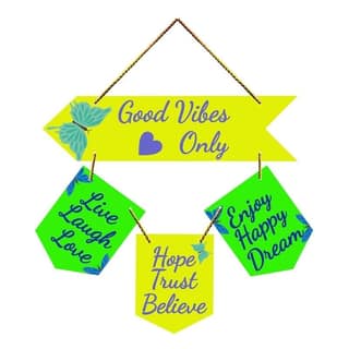 Wall Hangings for Home Decoration Items for Living Room Decor Welcome Home Wall Hanging for Home Office Decoration Handmade Craft Decorative Wall Art (WH2809)