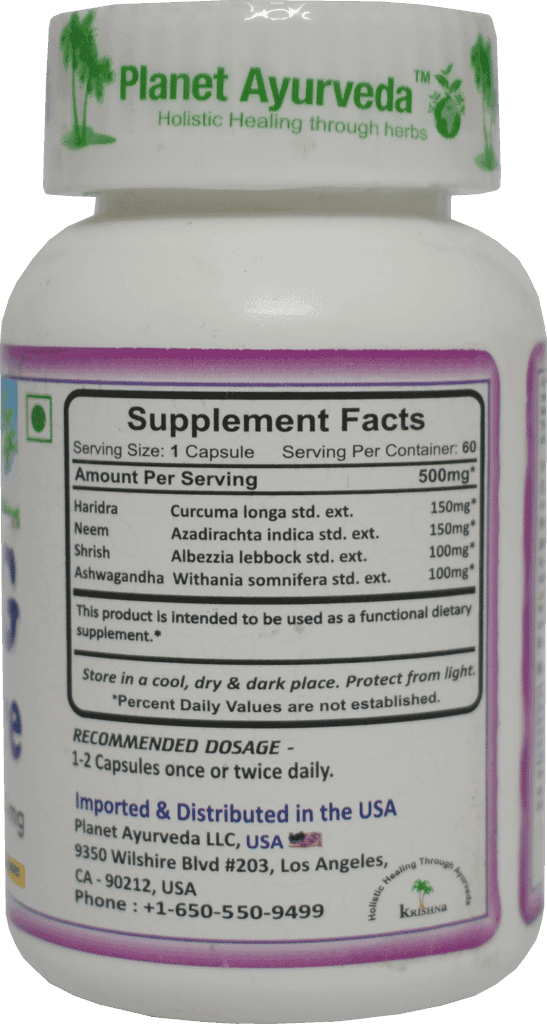 Planet Ayurveda Aller-G Care - 60 Capsules view 2