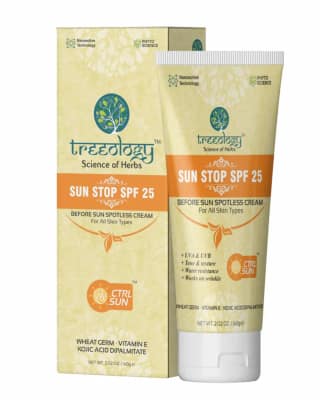 Treeology Herbal Plant Based SPF 25 Sun Protection Cream