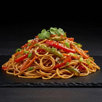 Veg Schezwan Noodels