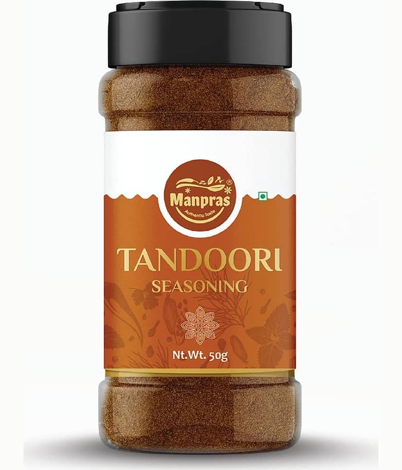 MANPRAS Seasoning Combo Peri Peri- Oreagano- Tandoori Pack of 3 50Gms. Each 150 gm view 2