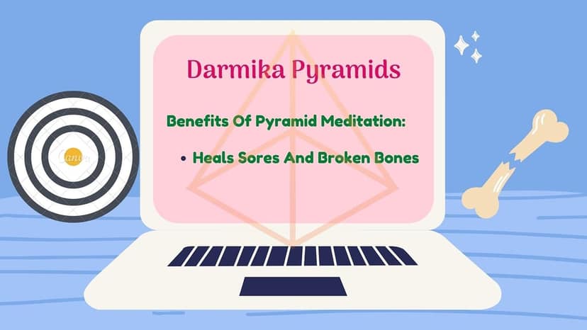DARMIKA Pyramid Meditation Cap for Daily Meditation for Students , Plastic view 6