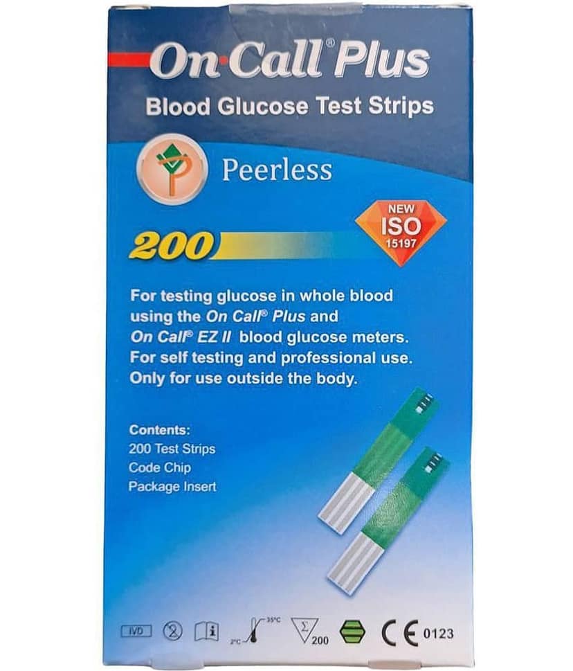 On Call Plus 200 Test Strips On Call Plus 100 Strips And More