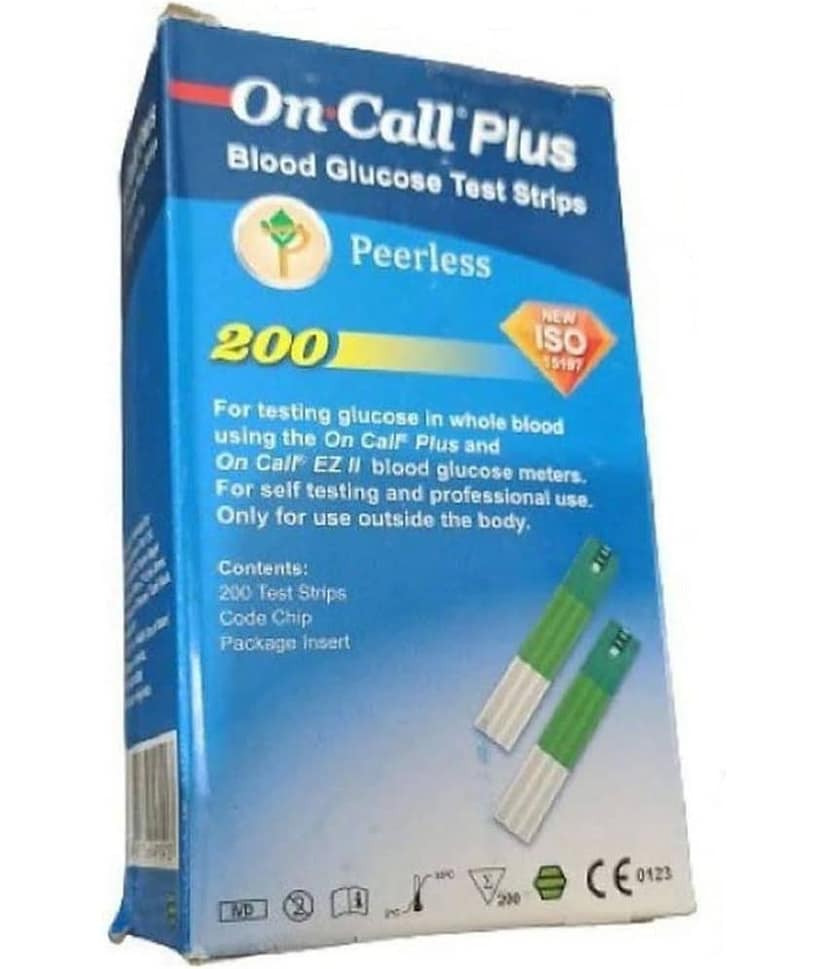 On Call Plus 200 Test Strips On Call Plus 100 Strips And More view 2