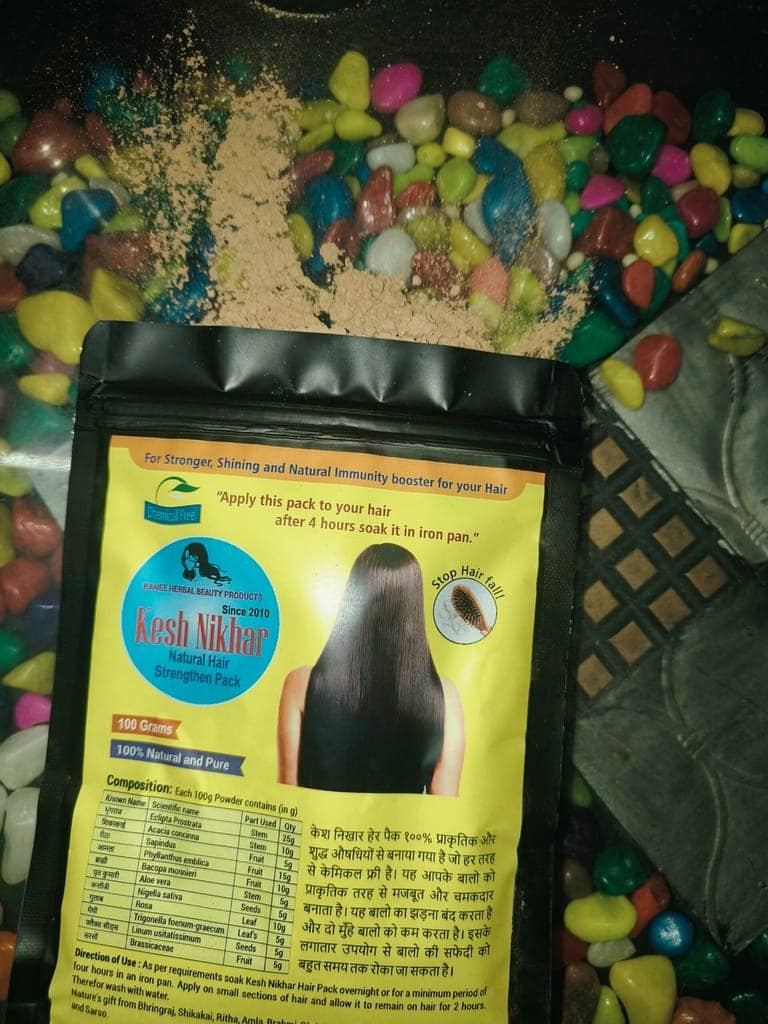 Kesh Nikhar- For Strengthening Your Hair (100 gm Pouch) (pack of 3) view 2
