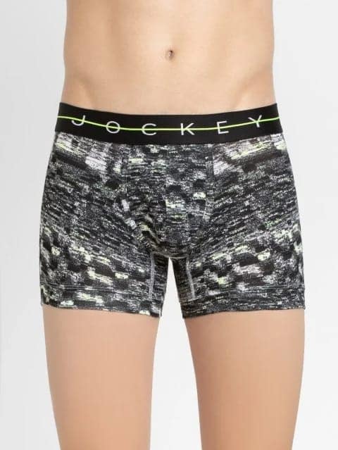 Jockey Men's NY02 Printed Trunk view 7