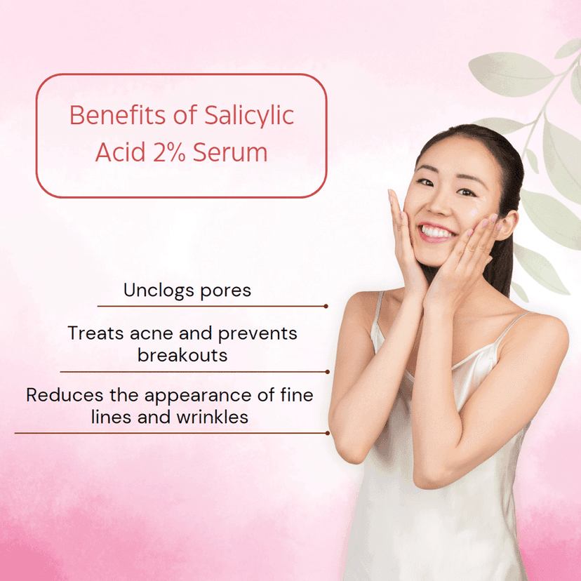 Chic Beauty Salicylic Acid 2% Serum 30ml Unclogs pores & Improves skin texture view 3