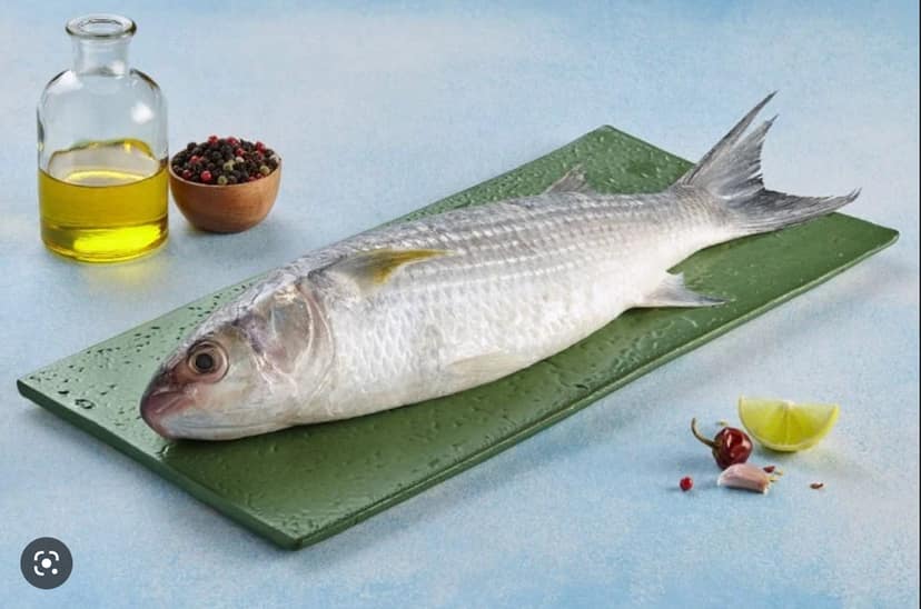 Grey Mullet (1kg-1.5kg) - 1kg-Uncleaned - 1kg(Before Cleaning)