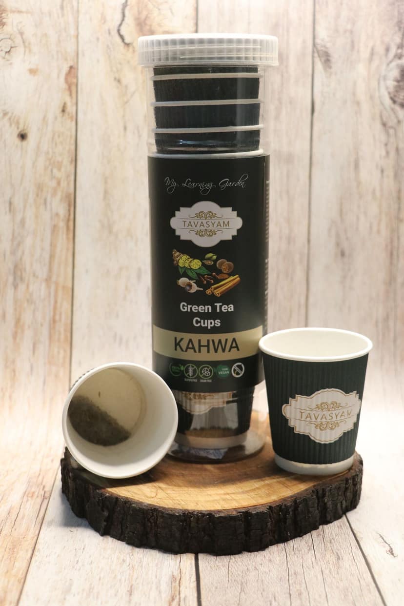 Organic Green Tea Cups view 6