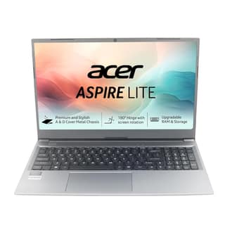 Acer Aspire Lite 12th Gen Intel Core i3-1215U Premium Metal Laptop (8GB RAM/512GB SSD/Windows 11 Home) AL15-52,15.6" Full HD IPS Display, Grey, 1.69 Kg Acer Aspire Lite 12th Gen Intel Core i3-1215U Premium Metal Laptop (8GB RAM/512GB SSD/Windows 11 Home)