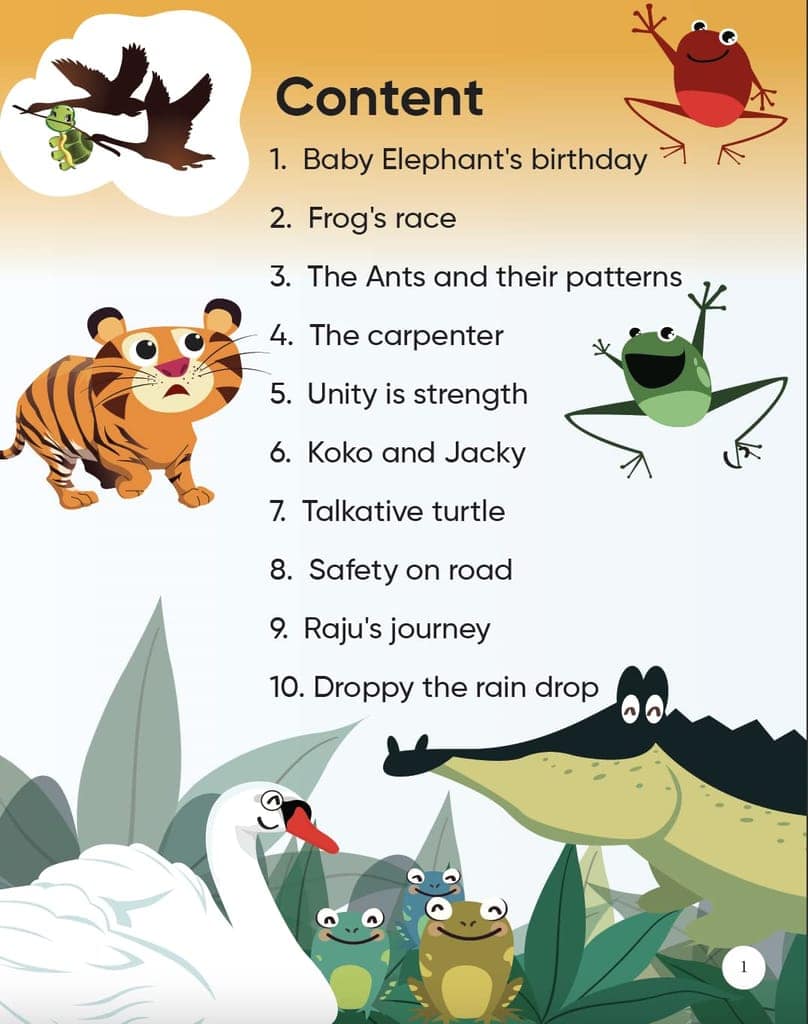 Edsmart Children Story Book Combo for 2-6 years old [64 pages], 20 kids stories with attractive pictures| kids stories on nature, friendship, Panchatantra stories , Tenali rama and more [Perfect Paperback] [Jan 01, 2022] Edsmart Edu Services Pvt Ltd view 2
