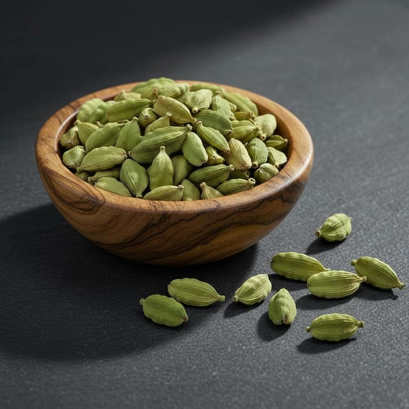 Phoran Premium Green Cardamom Pods – Aromatic Whole Spice for Cooking & Baking view 2