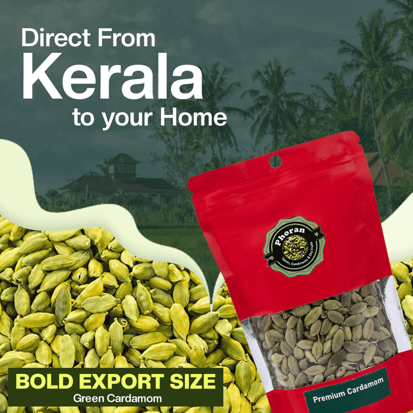 Phoran Premium Green Cardamom Pods – Aromatic Whole Spice for Cooking & Baking view 4