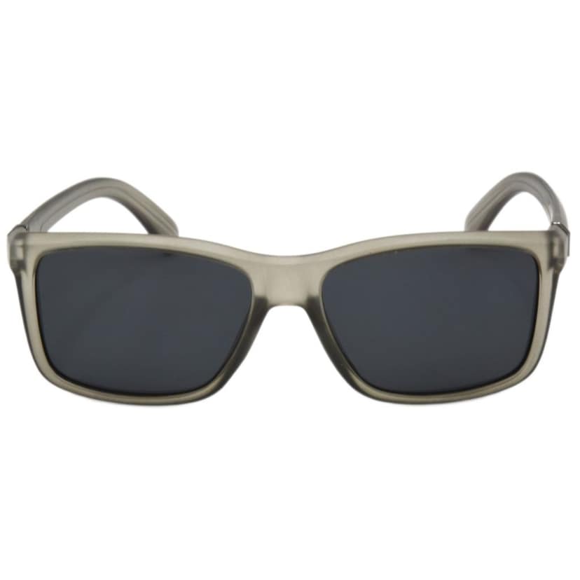 Hrinkar Grey Rectangular Cooling Glass Grey Frame Best Polarized Sunglasses for Men & Women - HRS495-GRY-BL-P view 2