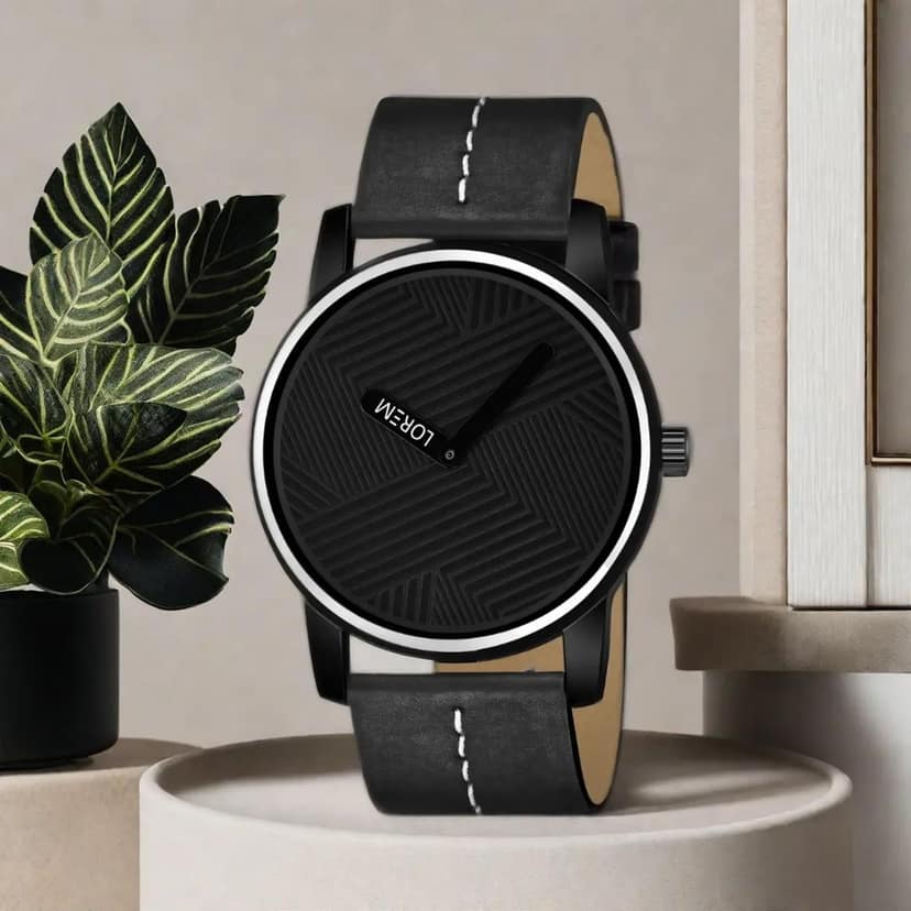 LOREM Dark Edition Analog Watch for Men view 2