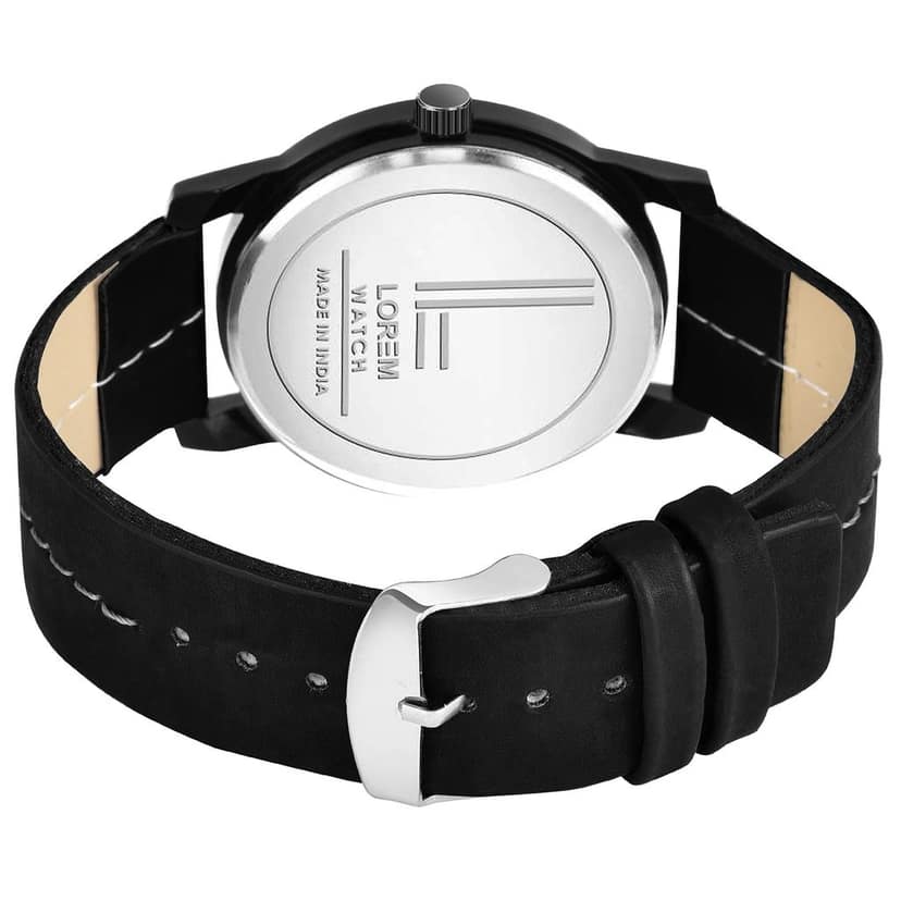 LOREM Dark Edition Analog Watch for Men view 3