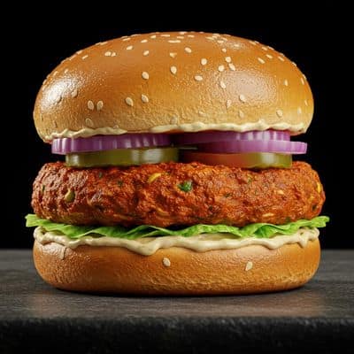Chicken Tikka Burger