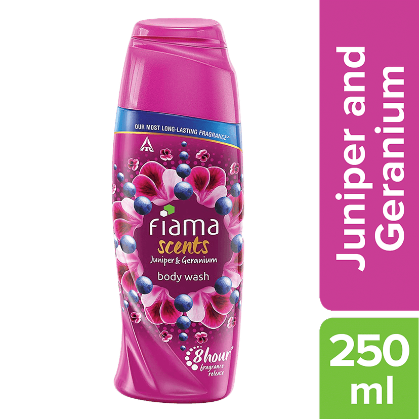 Fiama Scents Body Wash With Juniper & Geranium, 250 Ml