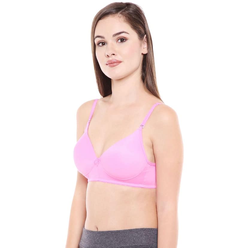Bodycare Women Polymide Medium Coverage Heavily Padded Pushup Bra Bra 6562-PI view 2