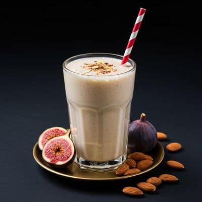 Anjeer Badam Milkshake