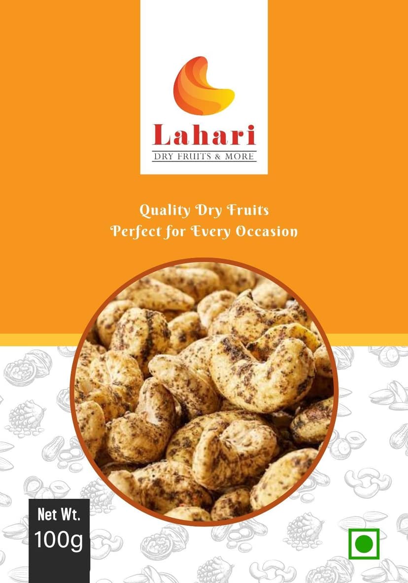 PEPPER CASHEWS 100G