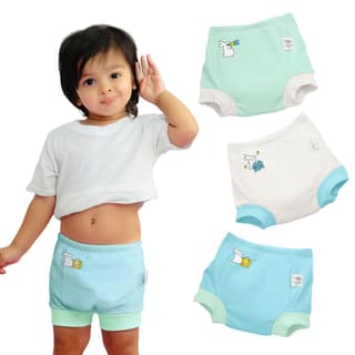 superbottoms Padded Underwear for Babies & Toddlers (1-2 Years), 3 Layers of Premium Cotton & DryFeel Layer, Ideal for Diaper-Free Time & Mess-Free Potty Training Pants, Pack of 3 superbottoms Padded Underwear for Babies & Toddlers (1-2 Years), 3 Layers