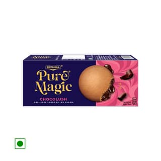 Britannia Pure Magic Chocolush Center Filled Cookies (75 g)