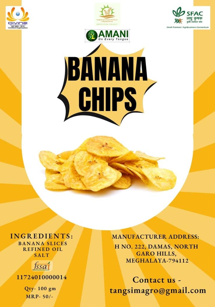 Banana Chips Combo pack of 5 Chips view 3