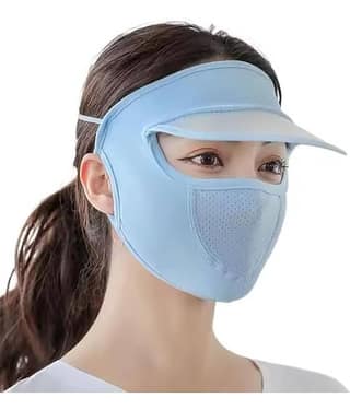 MANDEV Multicolour Polyester Anti Pollution Mask ( Pack of 1 )