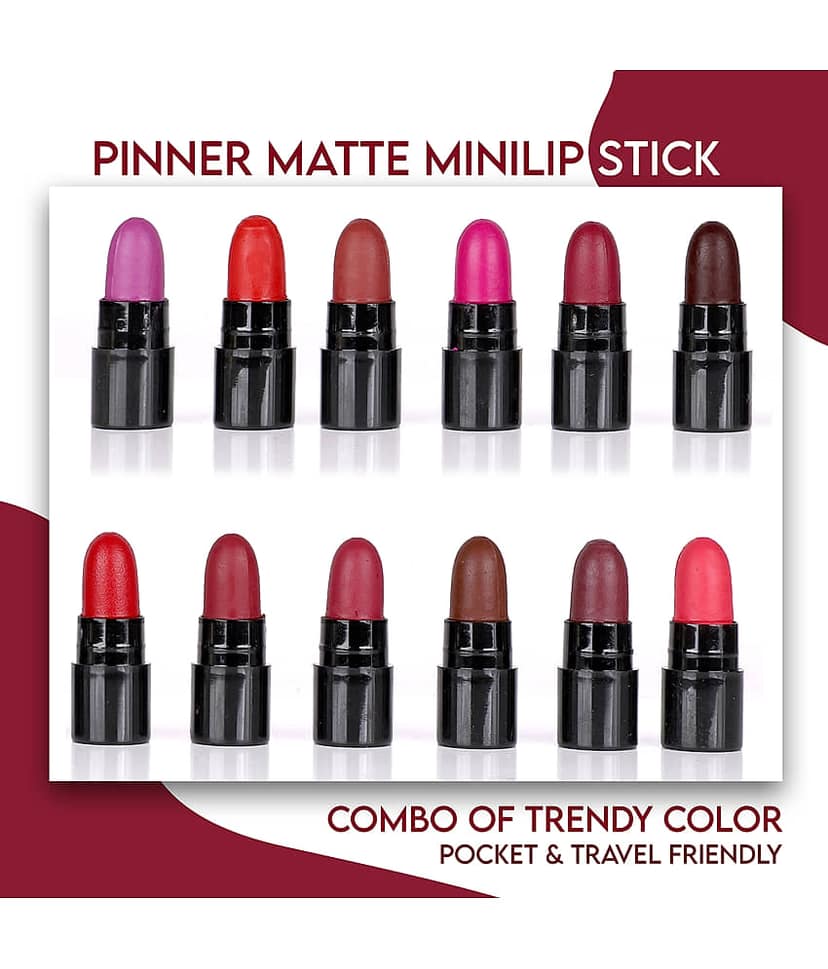 Play Run Multi color Matte Lipstick (Set of 12) view 2