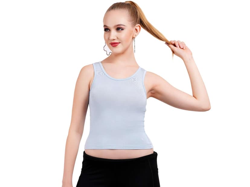 Stud & Gracy Tank Top Light Grey - M - 32 view 2