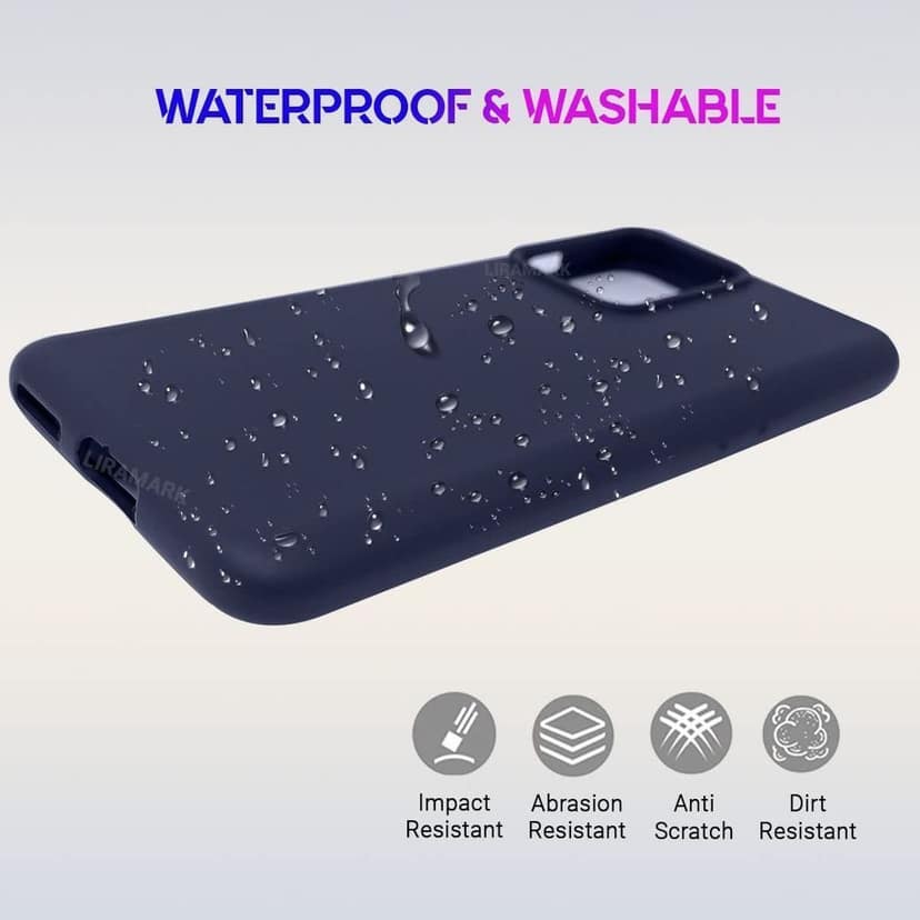LIRAMARK Liquid Silicone Soft Back Cover Case for OnePlus Nord 2T 5G / 1+Nord 2T 5G view 4