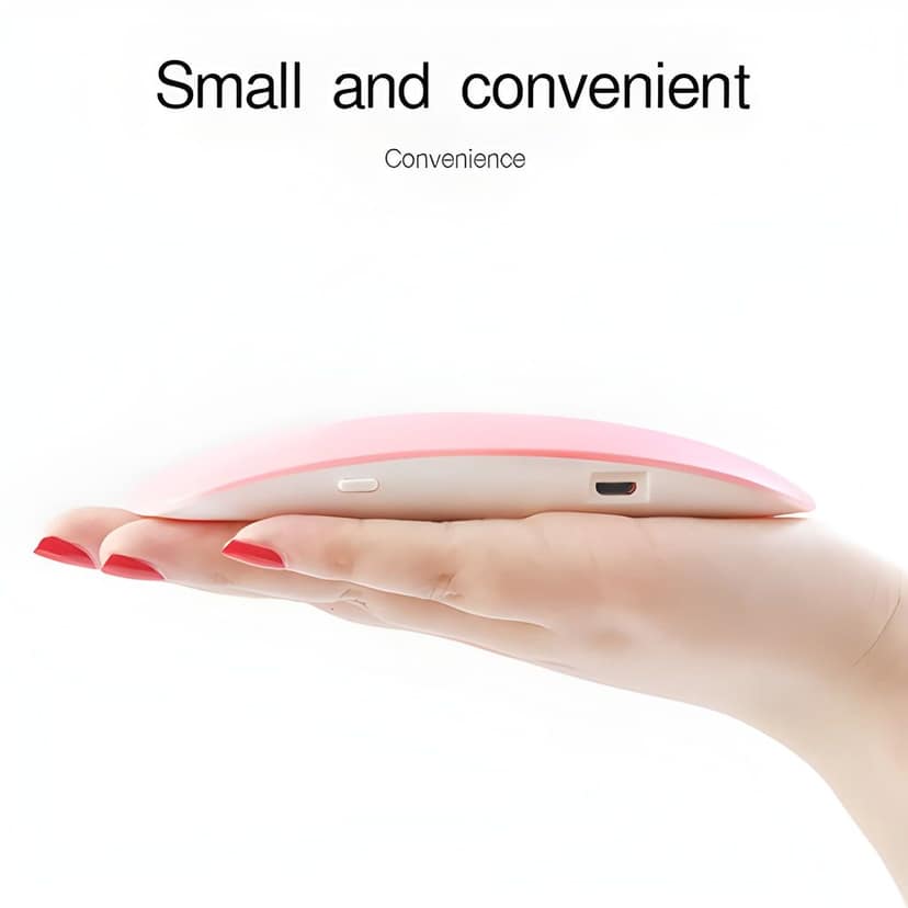 SUN Mini Portable UV LED Nail Lamp for Gel Polish Curing | Compact Travel-Friendly Nail Dryer for Hands & Feet | Quick Drying, Salon-Quality Results (Original Quality) view 5