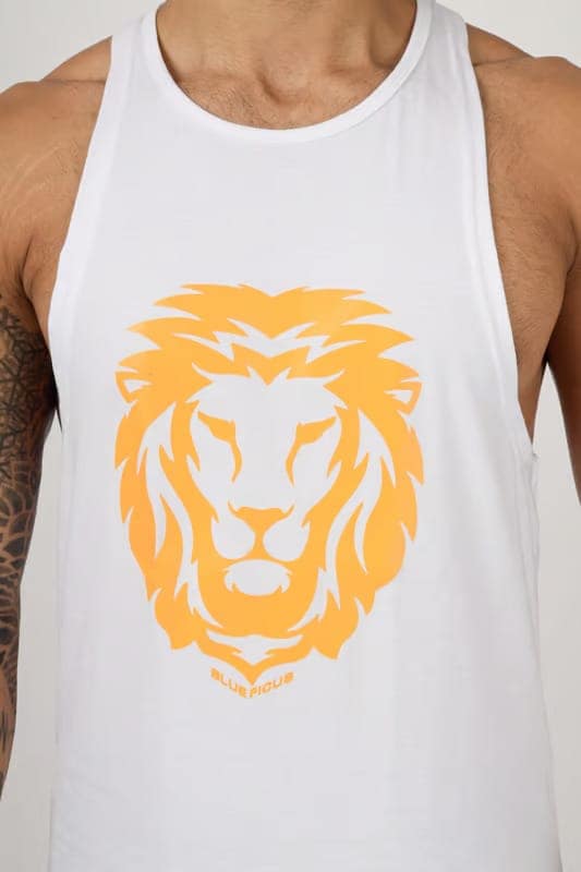 BLUEFICUS Men's GymVest Workout and Muscle Tank Top for Bodybuilding Running Weight Lifting Made by Dryfit Polyester Fabric (White & Grey) (Pack of 2) view 2