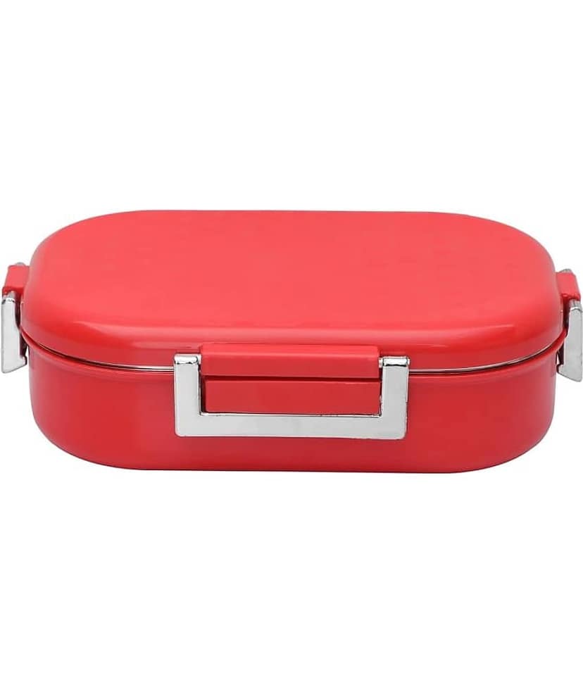 Jaypee - Snapsteel Black Stainless Steel School Lunch Boxes ( Pack of 1 ) 600 ml