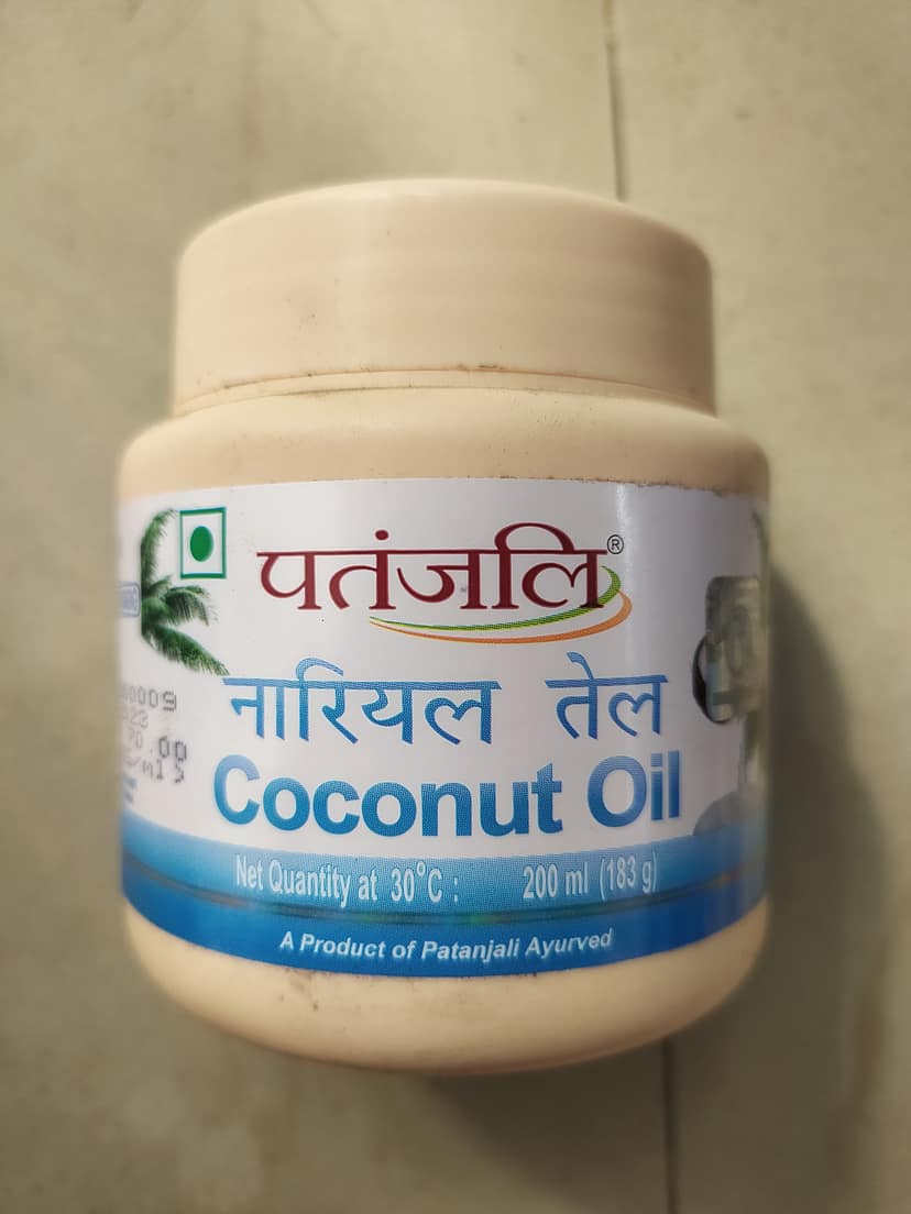 patanjali coconut oil