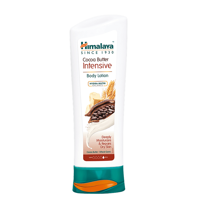 Himalaya Intensive Body Lotion - Repairs Dry Skin, Cocoa Butter & Wheat Germ, Hydra-Nutri Balance, 200 Ml view 2