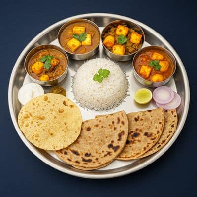 Executive Thali With Paratha